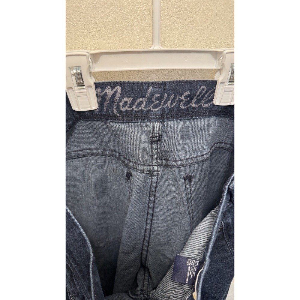 Madewell Boot Legger Jeans Womens 27x32 Bootcut Stretch Dark Wash Low Rise - Picture 5 of 5